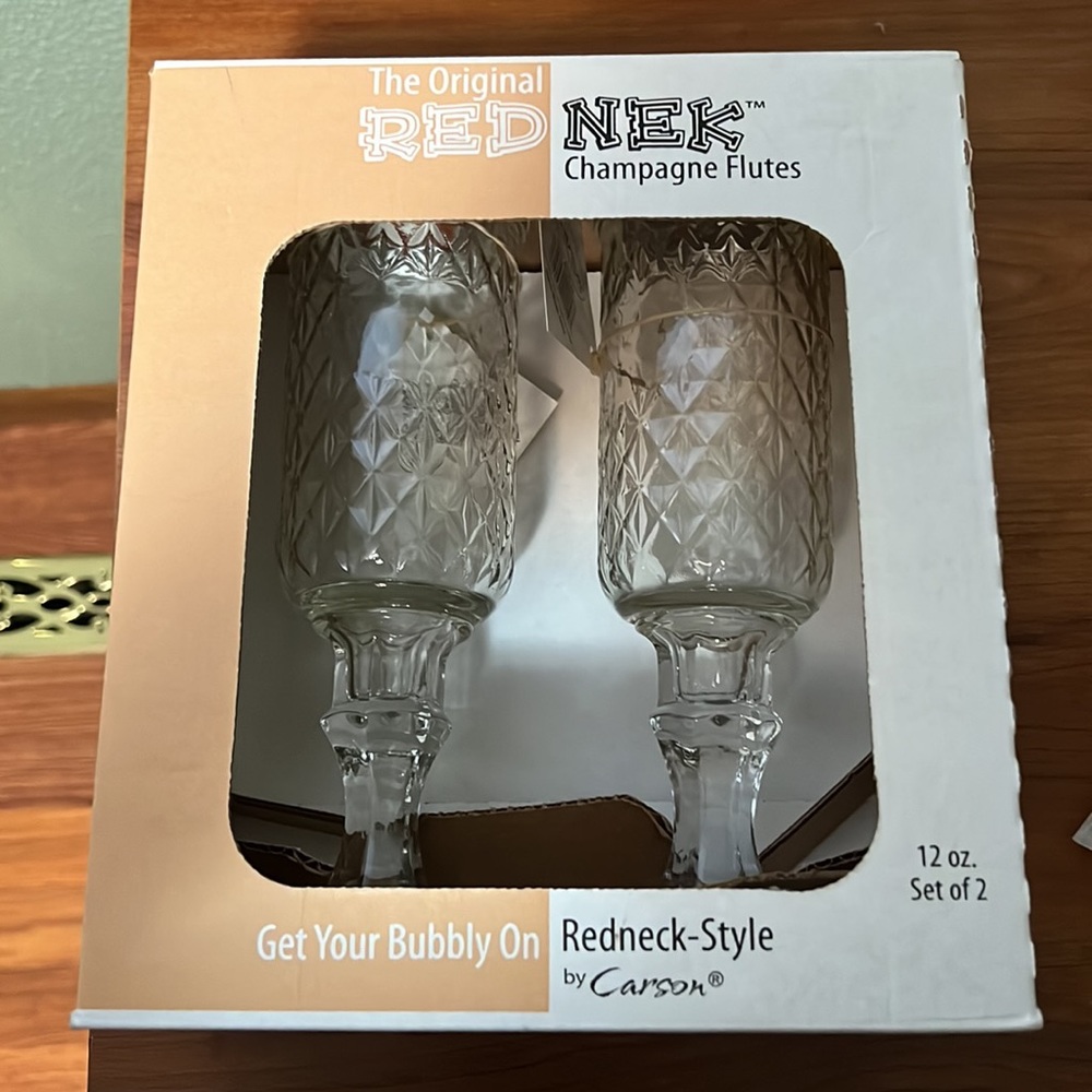 Redneck wine glasses